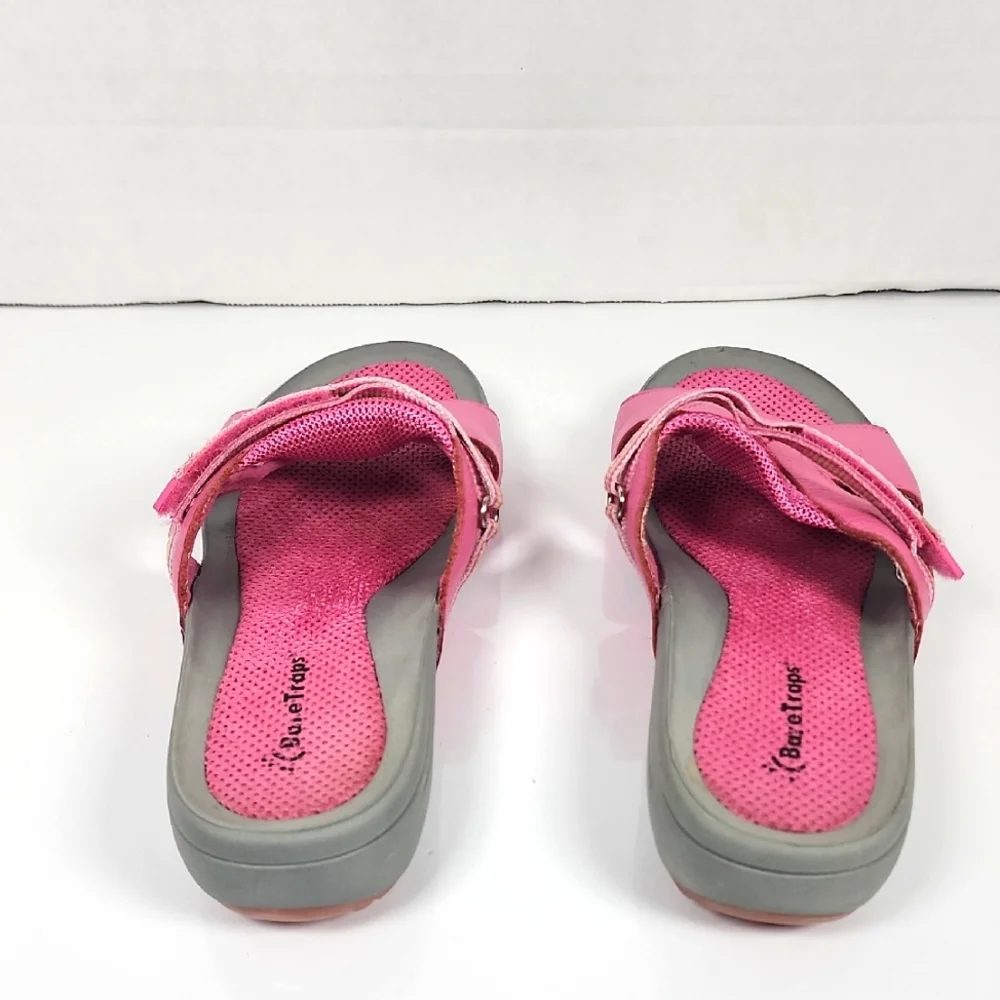 Bare Traps  Women Pink and Gray Open Toe  Sandals Size 6.5 - Picture 2 of 8